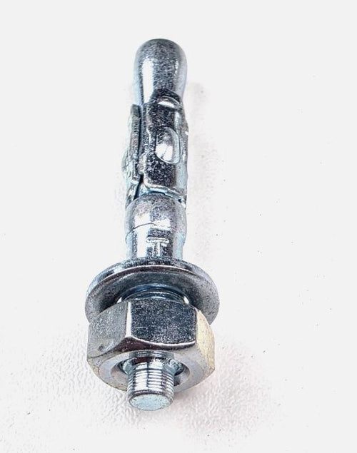 Throughbolt Anchor Fixings Wedge Bolts Masonry Concrete Stone M6 x 40mm Zinc
